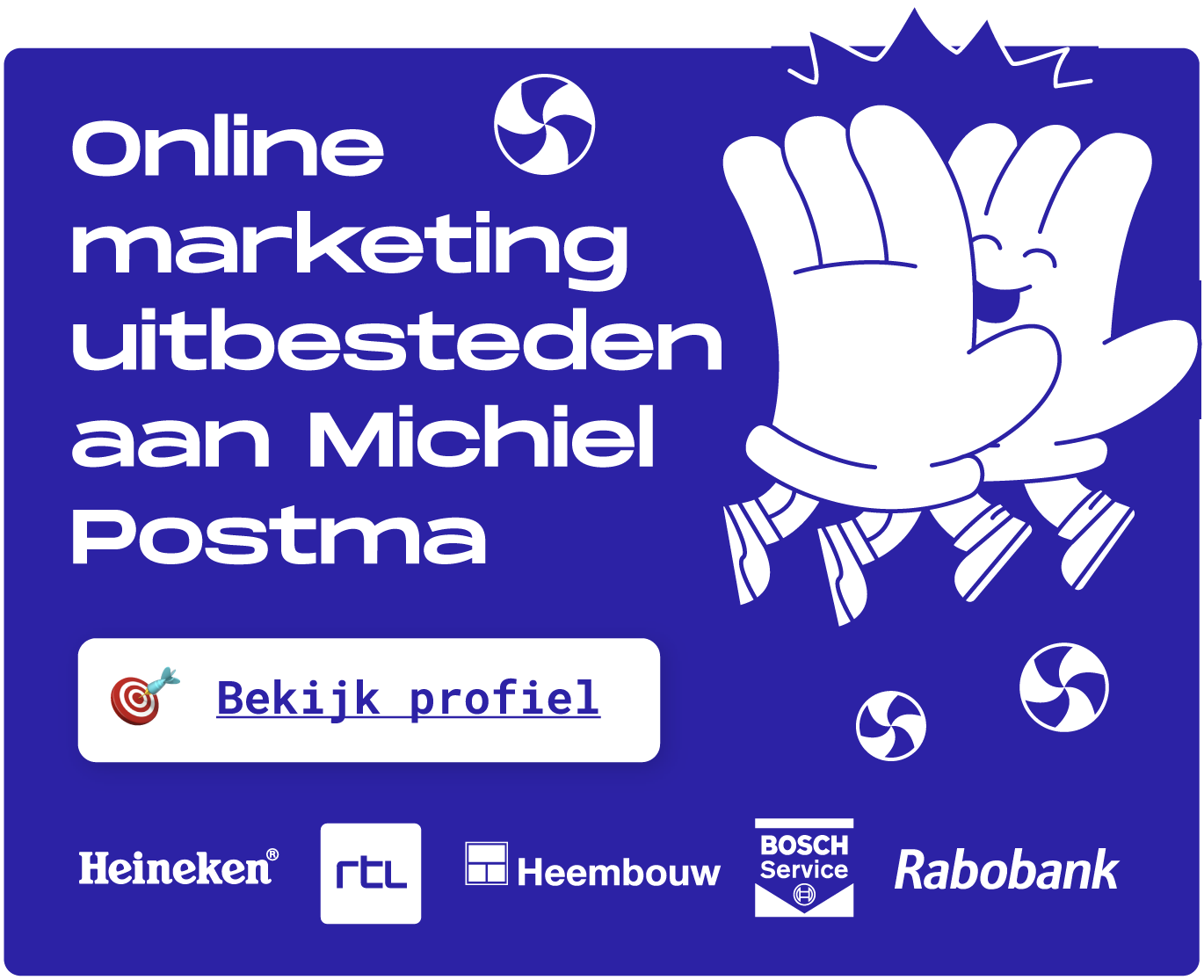 online marketing uitbesteden, Michiel Postma