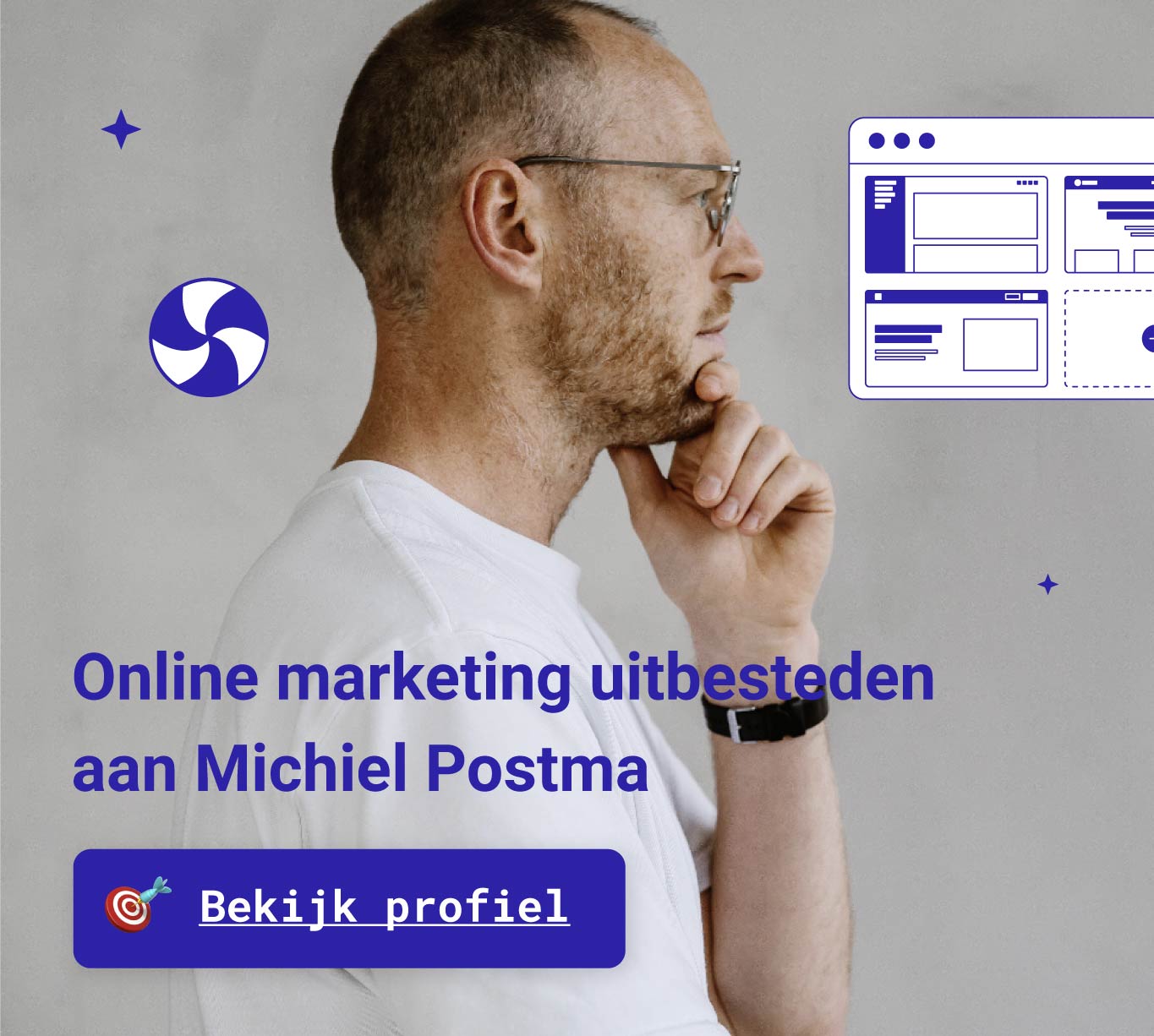 online marketing uitbesteden, Michiel Postma